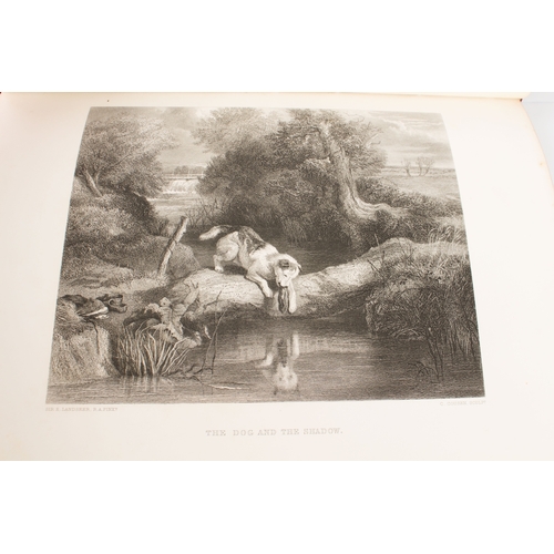 270 - 'Landseer's Works' - William Cosmo Monkhouse (Virtue & Co, London) in two volumes. The title page in... 