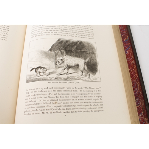 270 - 'Landseer's Works' - William Cosmo Monkhouse (Virtue & Co, London) in two volumes. The title page in... 