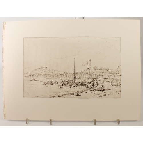 382 - After George Chinnery (1774-1852) - 'A portfolio of six drawings by George Chinnery 1774-1852 depict... 