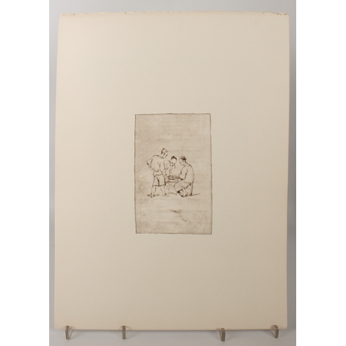 382 - After George Chinnery (1774-1852) - 'A portfolio of six drawings by George Chinnery 1774-1852 depict... 