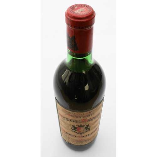 388 - A bottle of Chȃteau Tertre Daugay Saint-Emilion 1967 Grand Cru Classé.