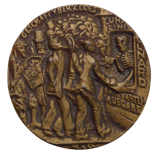 623 - A large Lusitania German propaganda medallion