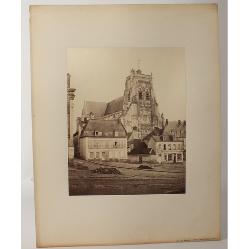 627 - Early photography: a fine collection of 19th century albumen prints of churches and cathedrals conta... 