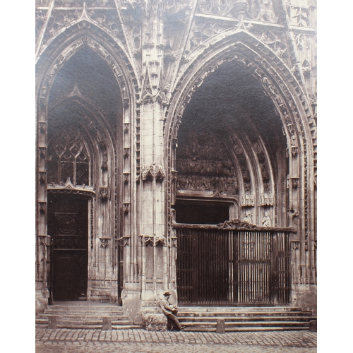 627 - Early photography: a fine collection of 19th century albumen prints of churches and cathedrals conta... 