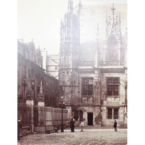 627 - Early photography: a fine collection of 19th century albumen prints of churches and cathedrals conta... 