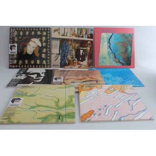 706 - Eight Brian Eno Limited Edition and Half Speed Mastering vinyl albums including certificates, albums... 