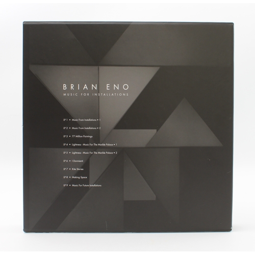 707 - Brian Eno – Music For Installations. 2018, 9 vinyl albums boxset, Universal Music Operations Ltd., 6... 