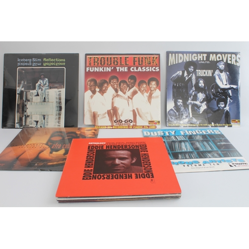 709 - 11 Soul / Funk vinyl albums including: Iceberg Slim - reflections (sealed), Midnight Movers Unltd. –... 