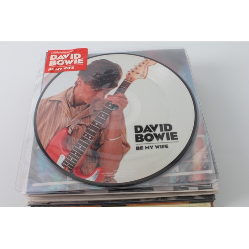 710 - 20 vinyl limited edition and record shop day Psych / Prog / Rock 7” singles including: David Bowie (... 