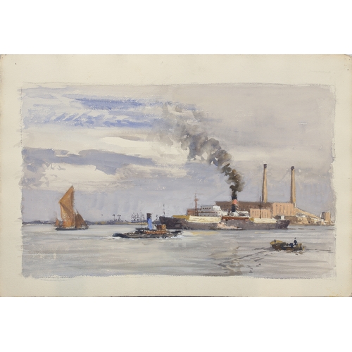 301 - Norman Wilkinson, CBE (British, 1878-1971)
'St Angelo, Venice'
watercolour, signed, titled verso, pa... 