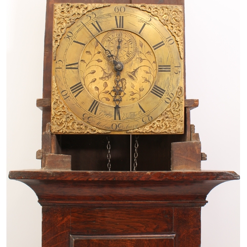 A mid-18th century 30-hour weight-driven longcase clock by Giles ...