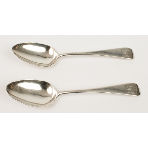 110 - A collection of 19th and early 20th century silver teaspoons - mostly OEP and fiddle pattern, plus a... 