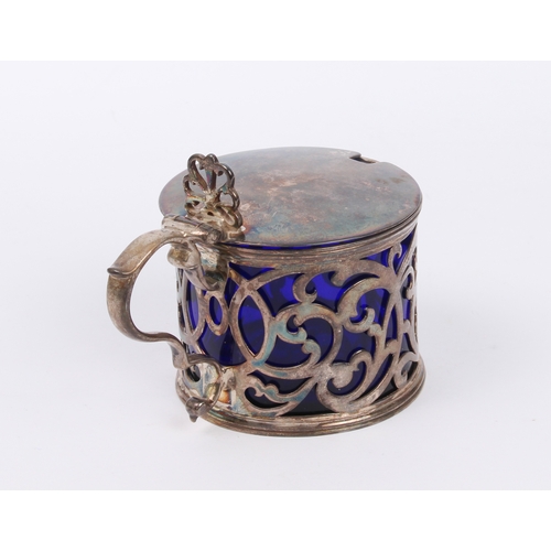 152 - Two 19th century silver mustard pots - the first early Victorian, by Edward, Edward Jr., John and Wi... 