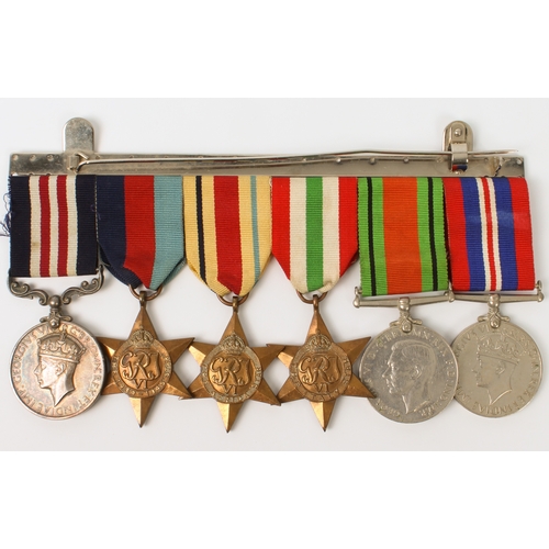 768 - A Royal Engineers Operation Grapeshot Military Medal group of six to 5381776 L. SJT. S.A. COAKER R.E... 