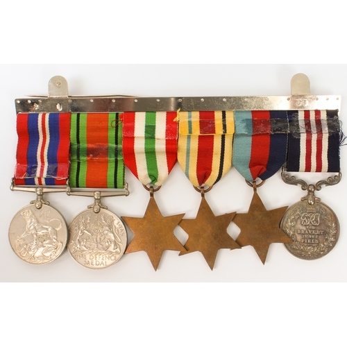 768 - A Royal Engineers Operation Grapeshot Military Medal group of six to 5381776 L. SJT. S.A. COAKER R.E... 