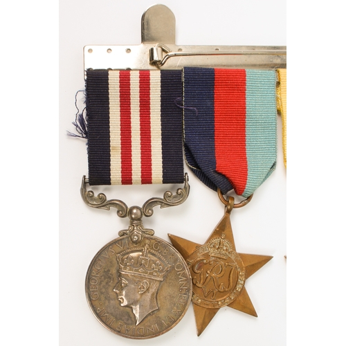 768 - A Royal Engineers Operation Grapeshot Military Medal group of six to 5381776 L. SJT. S.A. COAKER R.E... 