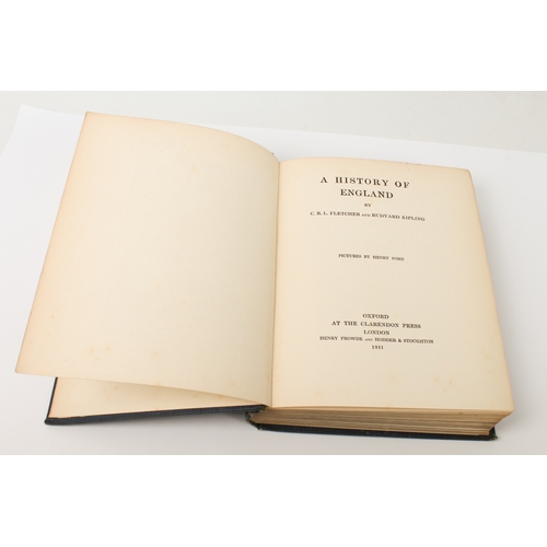 301 - FLETCHER & KIPLING - A History of England (Henry Frowde and Hodder & Stoughton 1911)