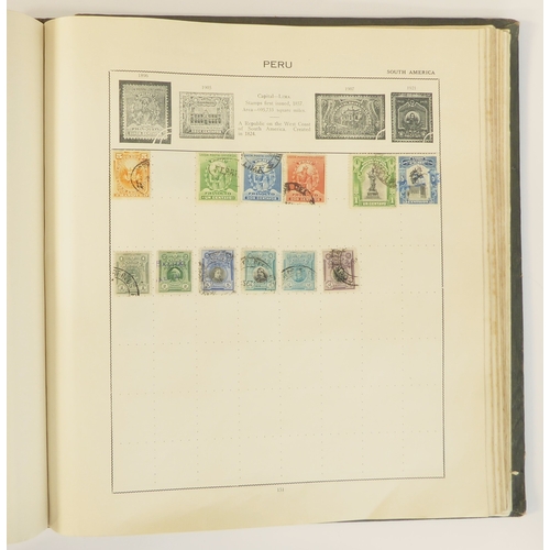 759 - A 'Triumph Stamp Album of the World' - a good collection of GB and world stamps, mostly Victoria to ... 