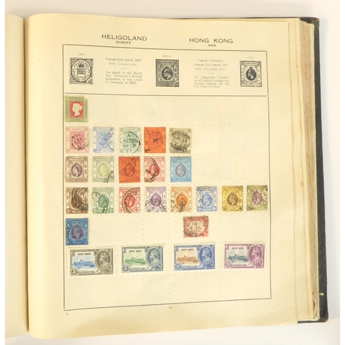 759 - A 'Triumph Stamp Album of the World' - a good collection of GB and world stamps, mostly Victoria to ... 