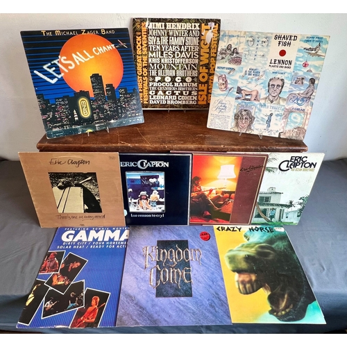 795 - Records: a collection of 1970s-80s vinyl Rock and Pop 33rpm LPs - including Crosby, Stills, Nash & Y... 