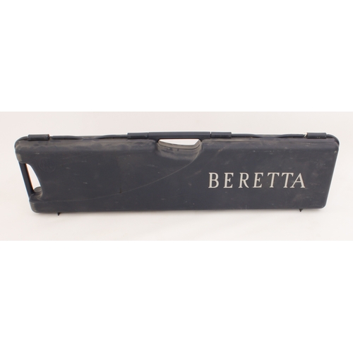 A Beretta over-and-under hard gun-case