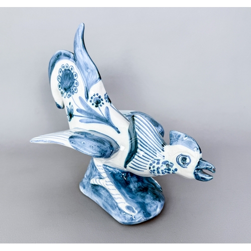 David Sharp for Rye Pottery: a studio pottery figure of a cockerel ...