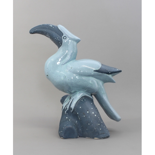 David Sharp for Rye Pottery: a studio pottery figure of a toucan - in ...