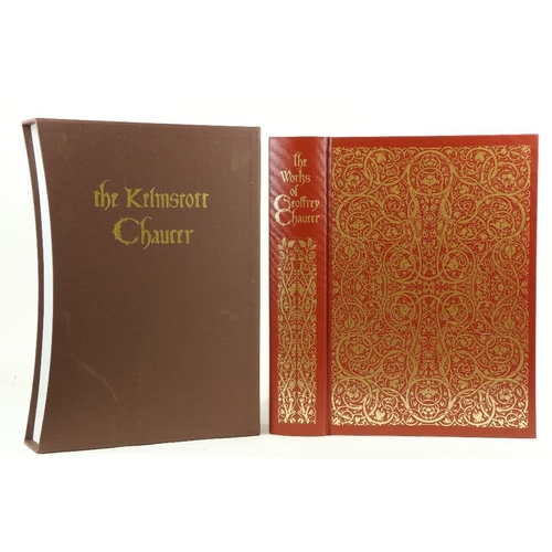 1319 - [Peterson (Wm. S.)] Folio Society The Kelmscott Chaucer, L. (The Folio Society) 2008, Facsimile Edn.... 