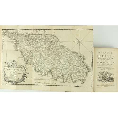20 - Boswell (James) An Account of Corsica, The Journal of a Tour to that Island, and Memoirs of Pascal P... 