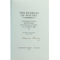 Heaney (Seamus) The Redress of Poetry - An Inaugural Lecture delivered before the University of Oxfo... 
