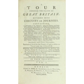 de Foe (Daniel) A Tour through the Island of Great Britain, 4 vol. 12mo D. 1779. Ninth, cont. full c... 