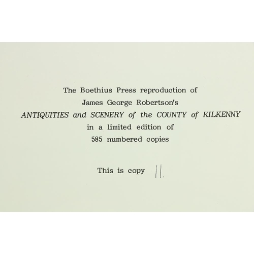 466 - Robertson (James George) Antiquities and Scenery of the County of Kilkenny, oblong folio, Kilkenny (... 