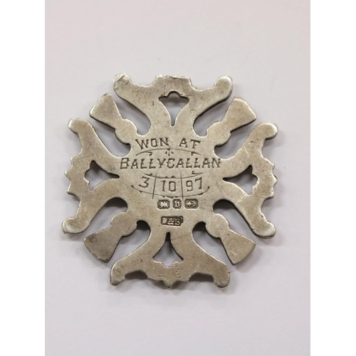 519 - 1897 All-Ireland Hurling Championship  Medal: G.A.A. 1897 [Co. Kilkenny] An attractive and unusual s... 
