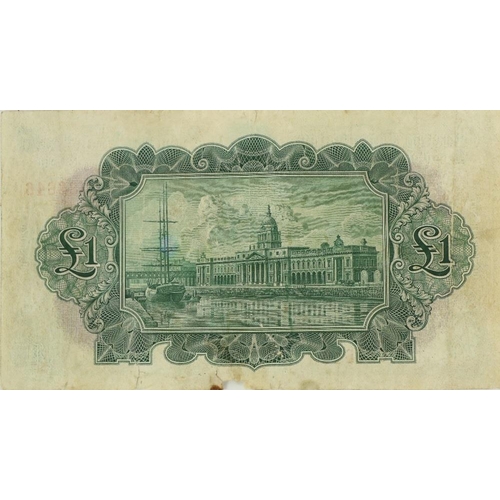 531A - Currency Commission consolidated Bank note: ''Ploughman'' - The National Bank Limited 6.5.29, number... 