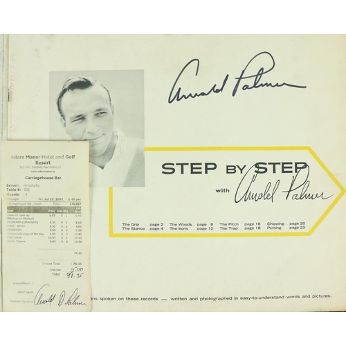 536 - Golf Interest: Palmer (Arnold) Personal Golf Instructions from ''Driver thru Putter'', (Narrated by ... 