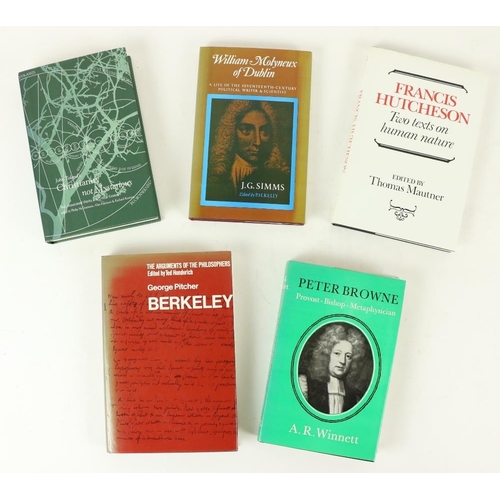 542 - Box: Berkeley (George) A collection of over 30 modern volumes on Berkeley, but including a few on To... 