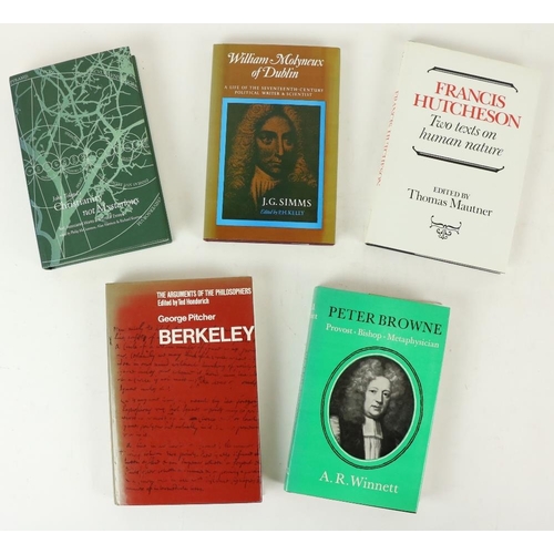 542 - Box: Berkeley (George) A collection of over 30 modern volumes on Berkeley, but including a few on To... 