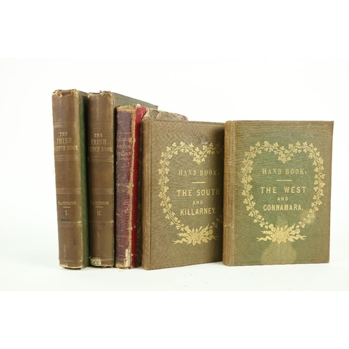 563 - Irish Travel: [Thackeray] The Irish Sketch-Book, 2 vols. 8vo L. 1845. Second Edn., 2 frontis, text i... 