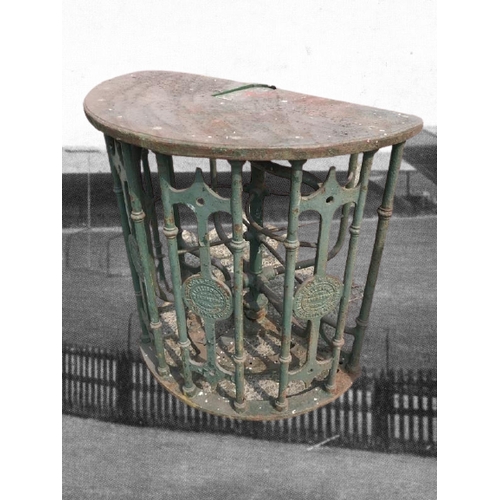 519A - A Relic of G.A.A. History  G.A.A.: Memorabilia, Croke Park [1914] A cast iron Turnstile, by Ellison ... 