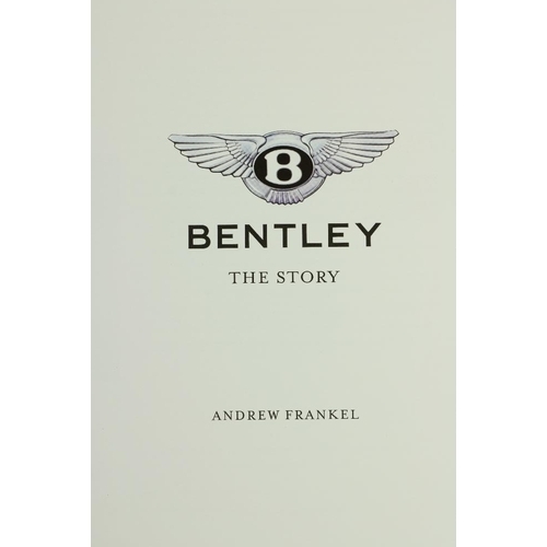 1306 - Automobile Interest: Frankel (Andrew) Bentley - The Story, sm. folio L. (Redwood Publishing) 2003, i... 