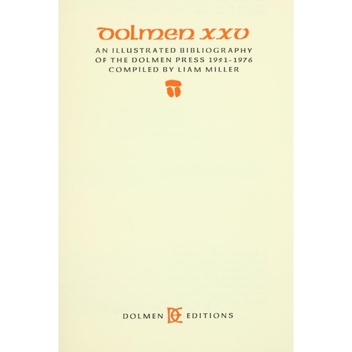 1295 - [Dolmen Editions] O'Connor (Frank)trans. The Little Monasteries, 8vo D. 1963, cloth & slipcase; Skel... 