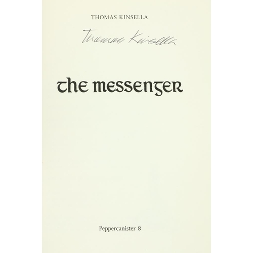 1296 - All Signed by Author  Kinsella (Thomas) Finistre, lg. 4to D. (Dolmen) 1972, Limited No. 218 (250) co... 