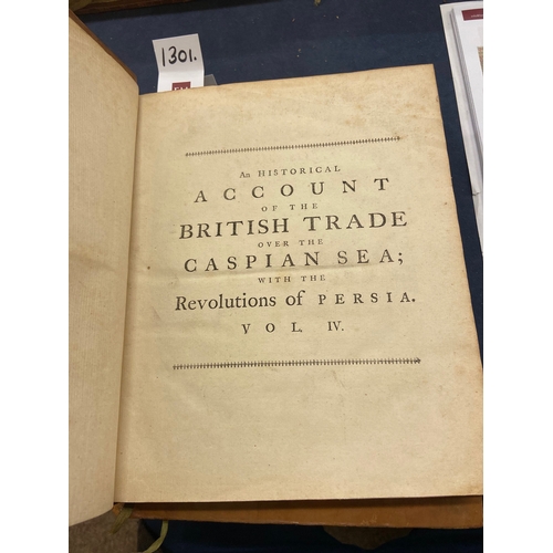 1301 - Attractive Set from Dunsany Castle Hanway (Jonas) An Historical Account of British Trade over the Ca... 