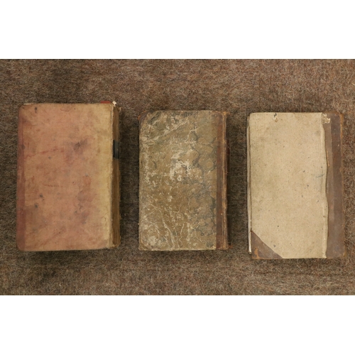 544 - Box: Collection of odd Volumes of late 18th Century and early 19th Century Irish Magazines, include ... 