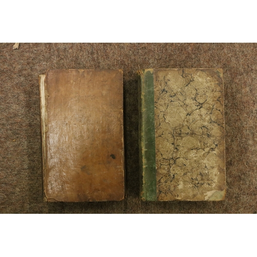 544 - Box: Collection of odd Volumes of late 18th Century and early 19th Century Irish Magazines, include ... 