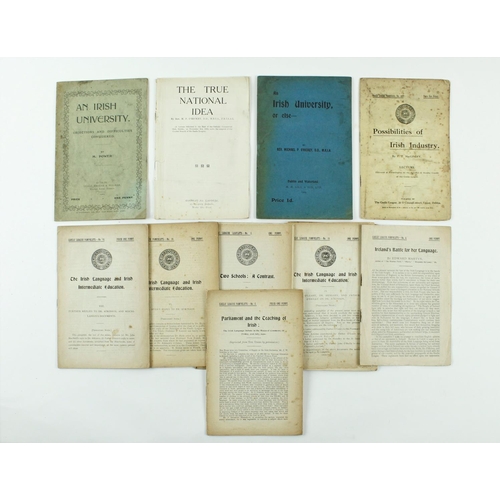 24 - Pamphlets:  Gaelic League Pamphlets, approx. 13 items, by various authors including M. O'Hickey... 