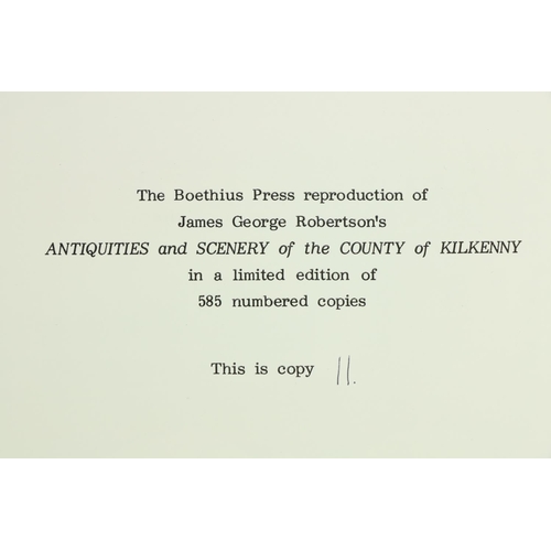 113 - Robertson (James George) Antiquities and Scenery of the County of Kilkenny, oblong folio, Kilke... 