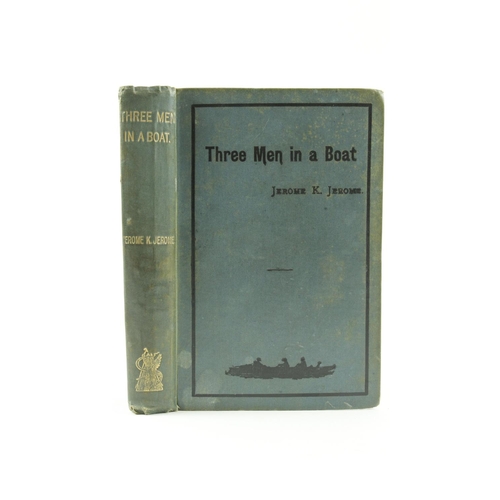 125 - The Author's First NovelJerome (J.K.) Three Men In a Boat, 8vo Bristol (J.W. Arrowsmith) 1889, First... 