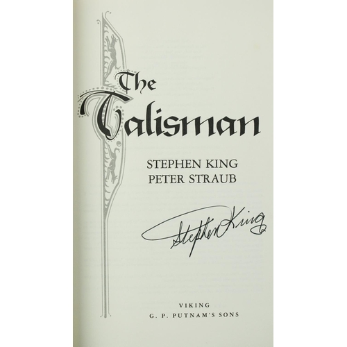 156 - Signed by Stephen KingKing (Stephen) & Straub (Peter) The Talisman, thick 8vo, N.Y. (G... 