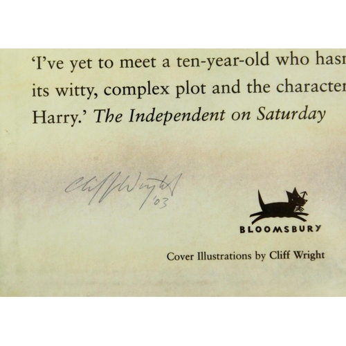 161 - Signed by the Author and ArtistRowling (J.K.) Harry Potter and the Chamber of Secrets, 8vo, L. (Bloo... 
